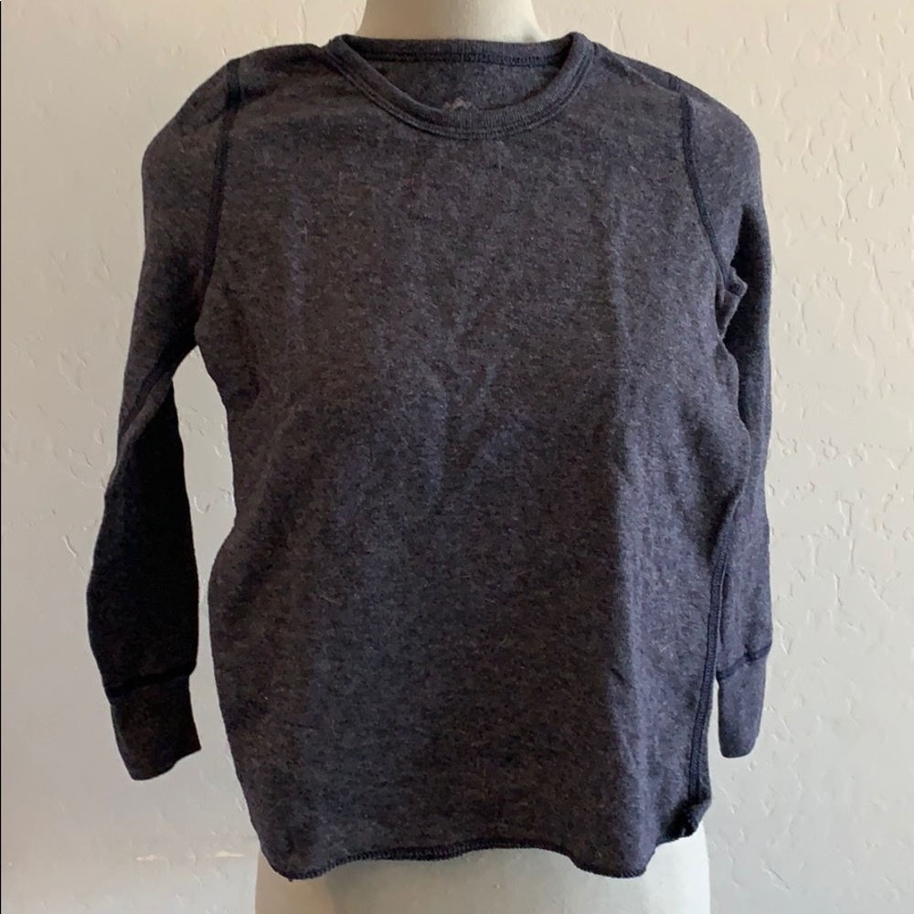 Long Sleeve Tee, Charcoal Grey